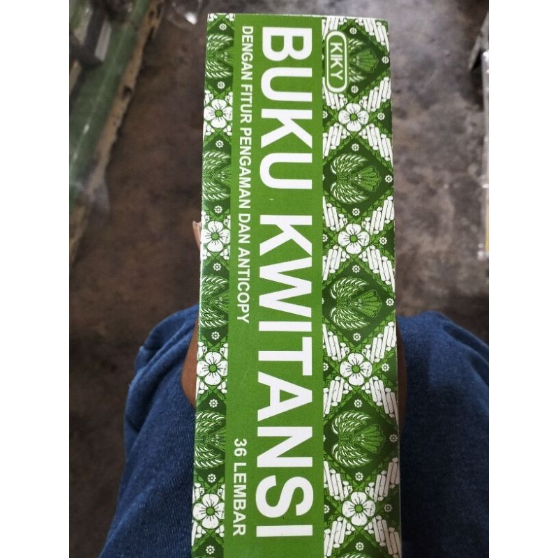 

Buku kwitansi Ukuran Kecil