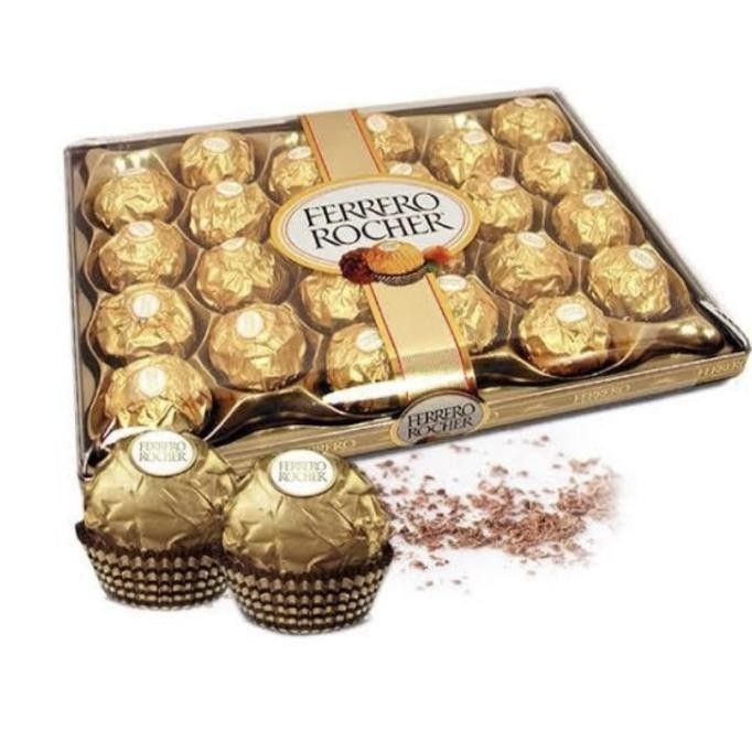 

COKLAT FERRERO ROCHER ISI 24 PCS - COKELAT - PROMO - MURAH - GIFT MRS03