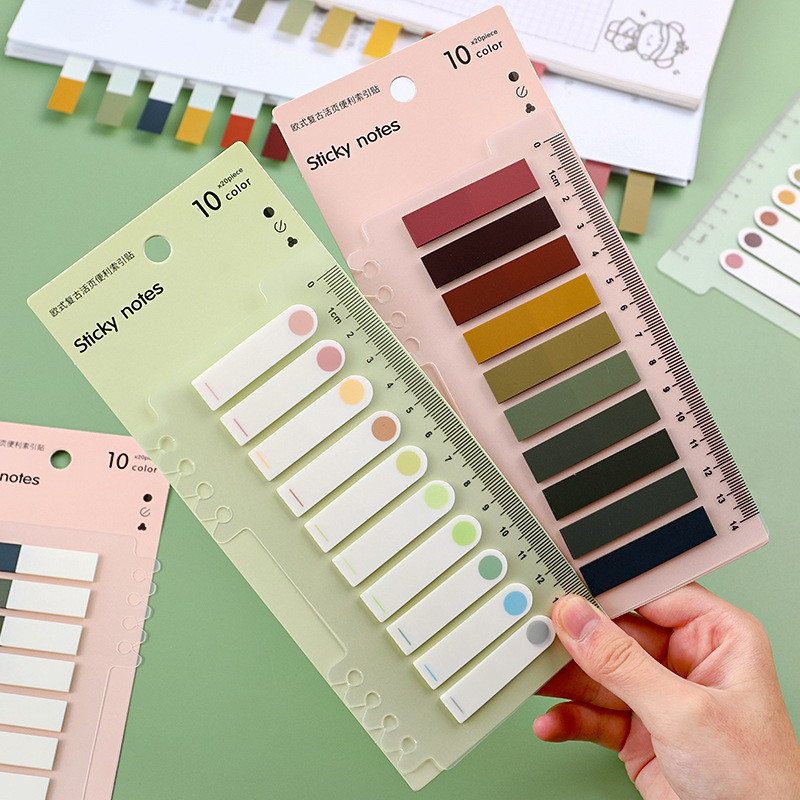 

FREE SHIPPING / READY BALI STICKY NOTE WARNA NEON PET UNTUK PEMBATAS BUKU PENANDA MEMO TEMPEL GRADIASI INDEX NOTEPAD MINI KERTAS DIVIDER MACARON MORANDI SEKOLAH KANTOR PELAJAR PASANG DI BINDER