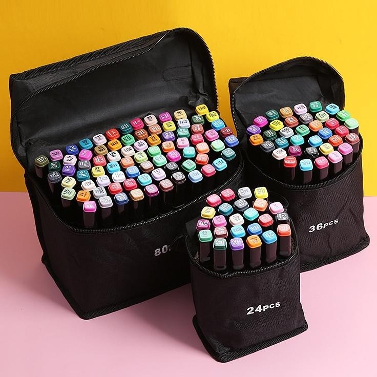 

WD TOUCHFIVE 24/36/48/60/80 WARNA SKETSA SPIDOL UMUM GENERAL MARKER SET ANIMATION MARKERS / TWIN MARKET SET SPIDOL COD