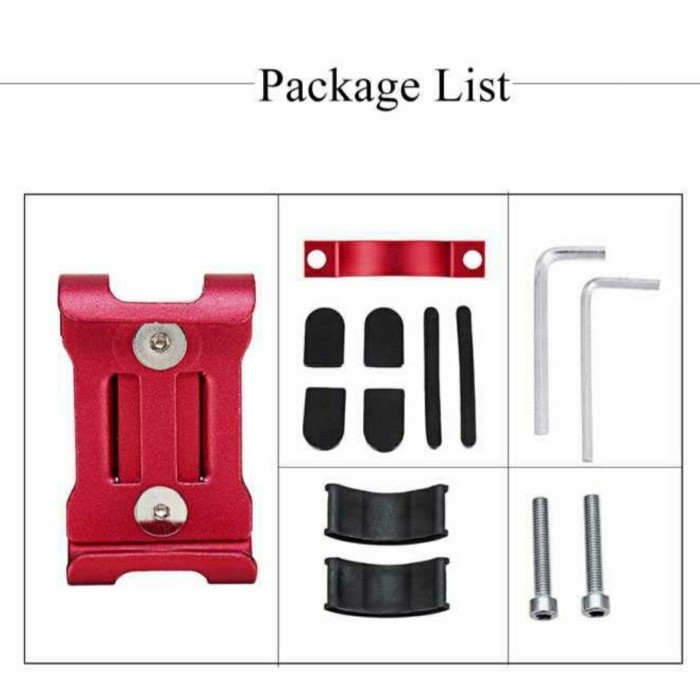 Bracket Holder Hp Gps Besi Alloy Motor Stang Adv Pcx Vixion Cb150R