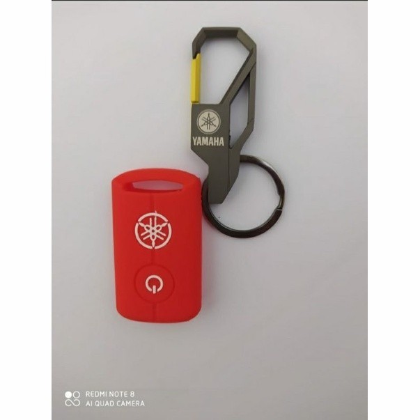 Paket Gantungan Kunci Smartkey + Cover Remot Nmax New Nmax 2020 2021