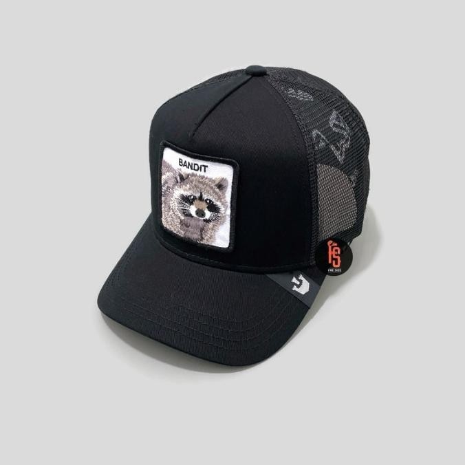Diskon Murah  TOPI ORIGINAL GOORIN BROS TRUCKER TONAL BANDIT BLACK