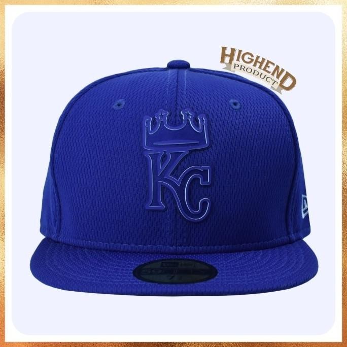 Diskon Murah  Topi New Era MLB Kansas City Royals Blue 59FIFTY Fitted Baseball Hat