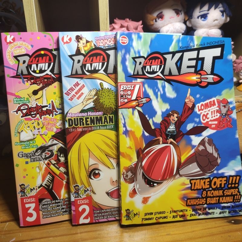 [PRELOVED] Jual Buku Komik Lokal Indonesia KMI Roket Satuan