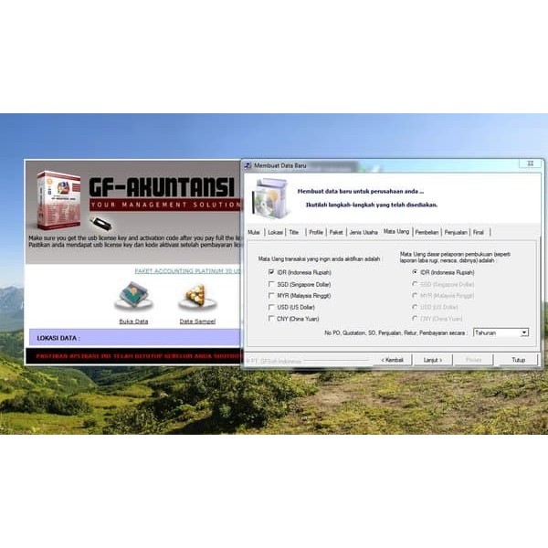 Software akuntansi GF akuntansi bisa untuk MALAYSIA HOTEL RENTAL KTV