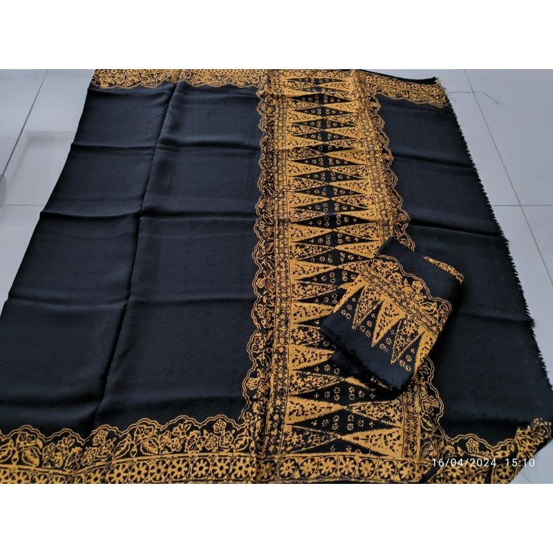 KAIN BATIK VISCOSE SEMI SUTERA SETELAN JUPRI KOSONGAN KHAS CIREBON TRUSMI AMANAHBATIK TERBARU