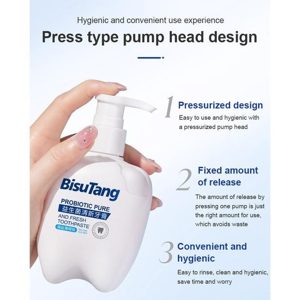 CR - BISUTANG Pasta Gigi Pemutih Gigi 260g - BISUTANG Odol Gigi Pembersih Noda Karang Gigi 260g TERL