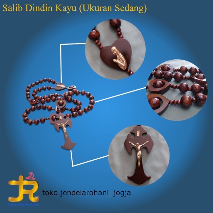 Mayu Rosario Dinding Besar/Rosario Dinding Rumah/Rosario Katolik/ Jr 28