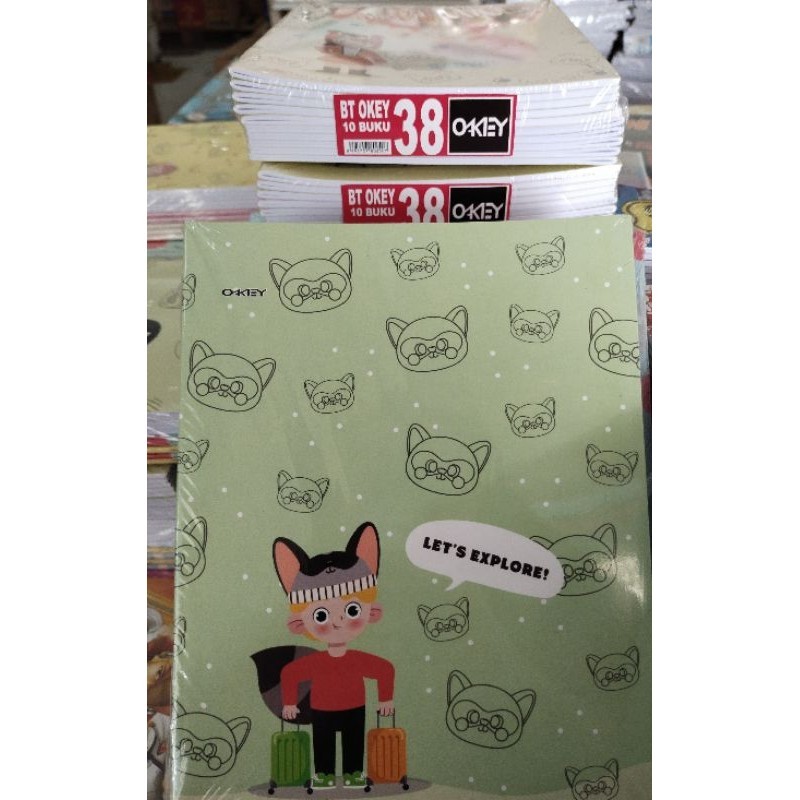 

buku tulis okey 38