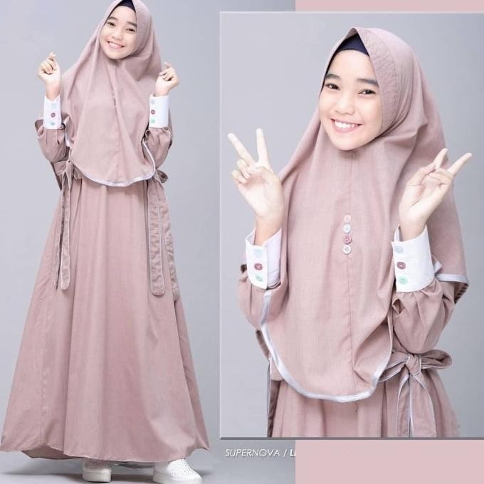 Baju Gamis Wanita Remaja Anak Perempuan Umur 12-14 Tahun Terbaru