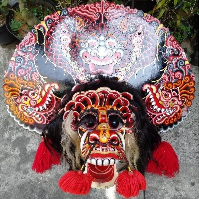 Terlaris Barongan Kayu Devil Barongan Anak Devil Barongan Spon Barongan Plipit Viral