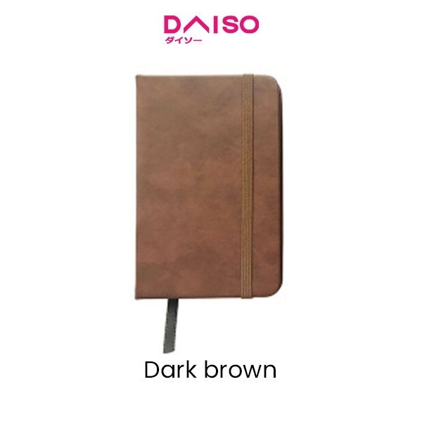 

PROMO Daiso PU Notebook -Artificial Leather - A6 Size-