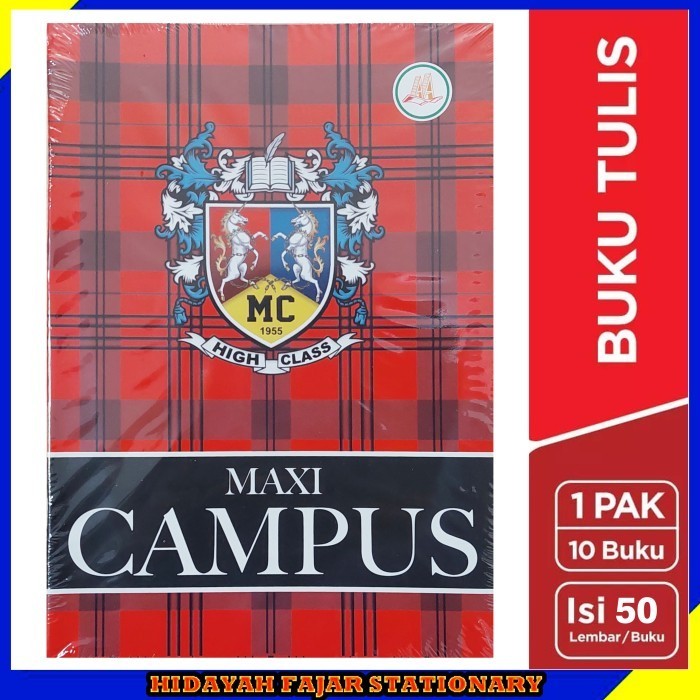 

TERMURAH Buku Tulis - Buku Campus 50 Lembar