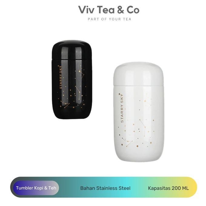 Tumbler Kopi Stainless 200ml Termos Air Mini