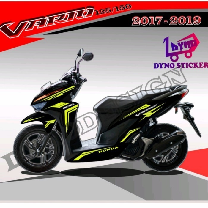 Sticker Cutting Honda Vario 150 Fi Stiker Striping Honda Vario 150/125