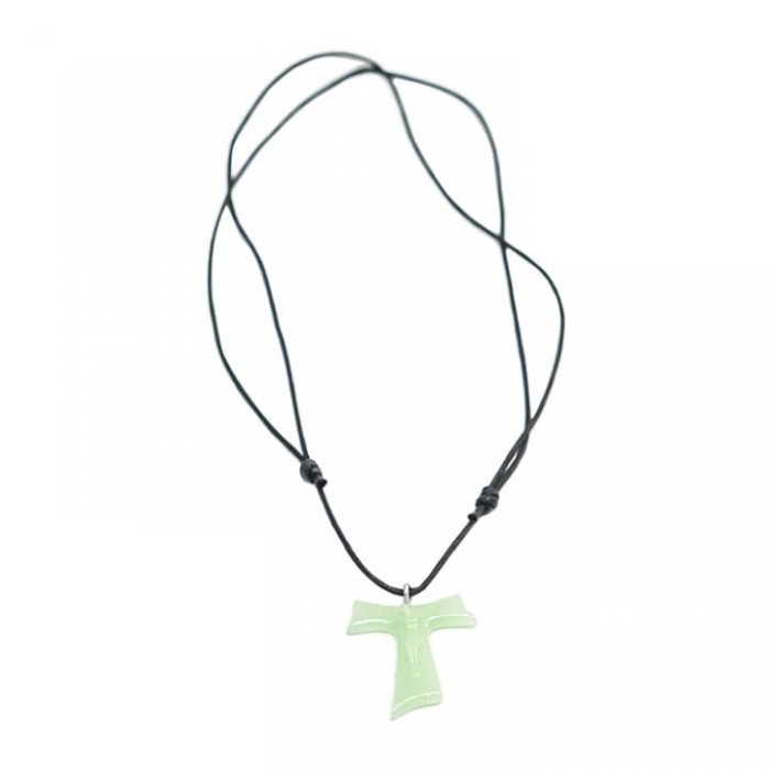 Min Kalung Salib Tao Fosfor - Kalung Rohan - Kalung Salib Tao Murah