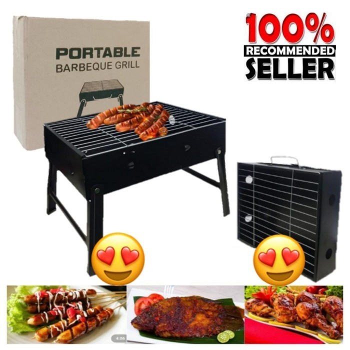 hanya disini] PANGGANGAN PORTABLE ALAT PANGGANG LIPAT PANGGANGAN BBQ ALAT PANGGANG