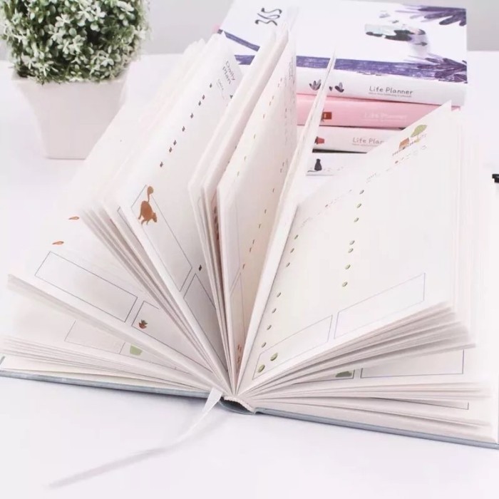 

Weekly monthly planner agenda journal A5 BRG BARU