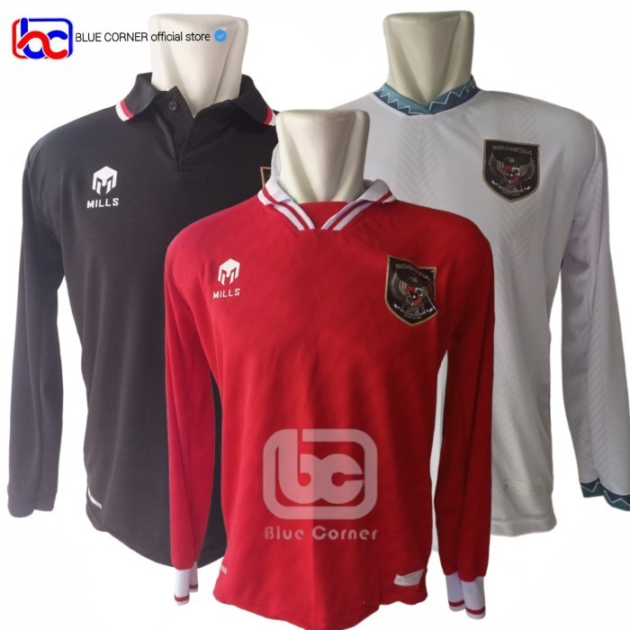 Jersey Timnas Indonesia Ls / Lengan Panjang