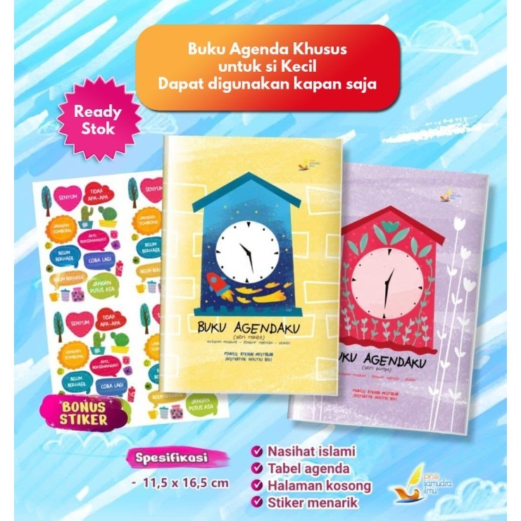 

MURAH Buku Agenda (planner) Khusus Anak : AGENDAKU