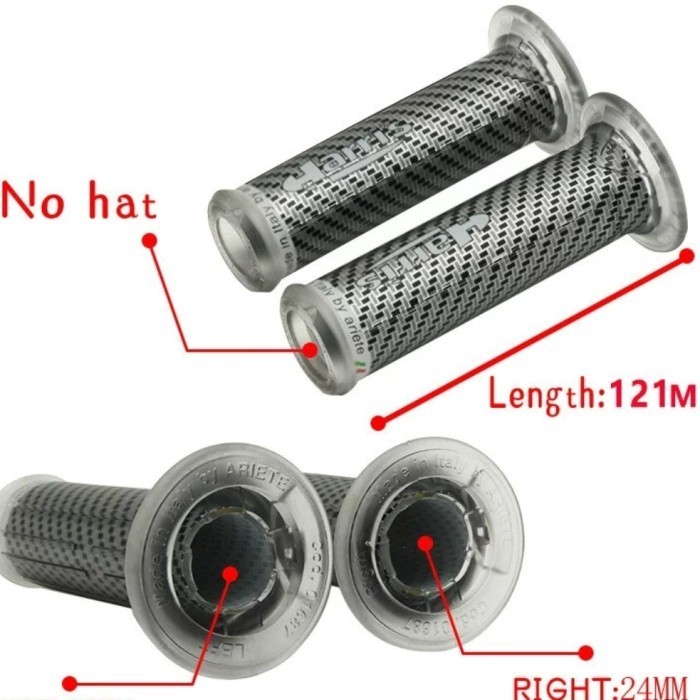 Hang Grip Motor Harris Carbon Clear Transparan With Hole