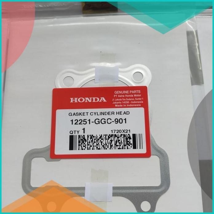 PAKING GASKET CYLINDER HEAD BEAT FI VARIO 110 FI SCOOPY FI ORI GGC-901