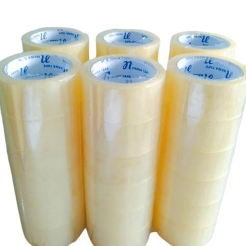 

Sedang Promooo !!! Lakban Nawa Tape Per Dus 72 Rol 45 X 90 Yard