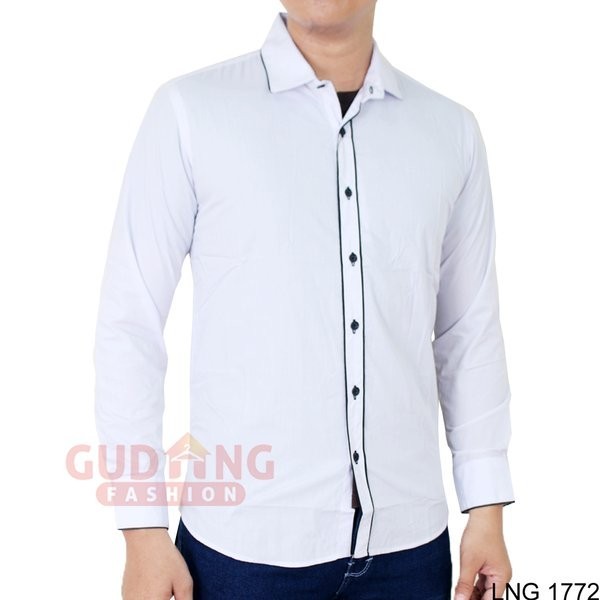 KOREA FASHION STYLE KEMEJA PRIA - LNG 1772