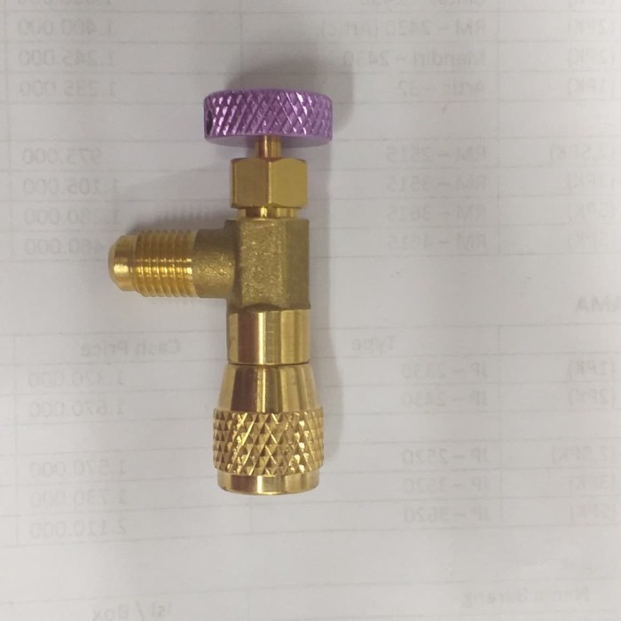 Charging Valve R 410 Nepel Selang Manifold
