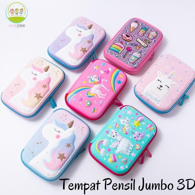 

Tempat Kotak Tepak Pensil Karakter Anak Laki Laki Perempuan 3D PC0007