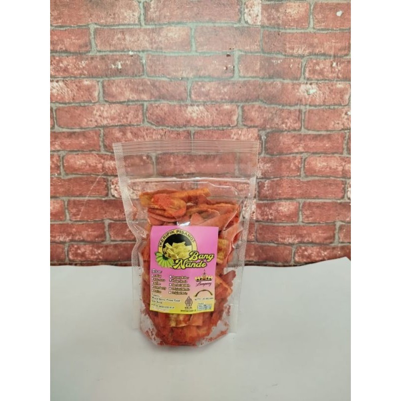 

200gr KRIPIK PISANG SAMBAL BALADO,BANG NANDO KHAS LAMPUNG