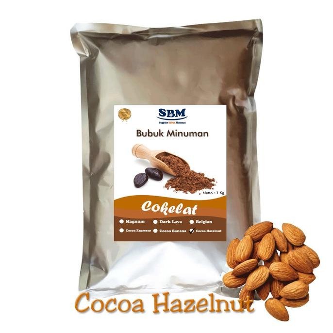 

Bubuk Minuman Hazelnut Cokelat Powder Coklat Kacang Premium Cocoa