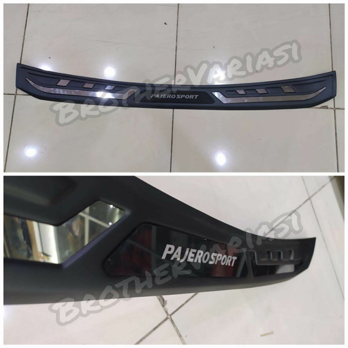Sill Plate Sillplate Belakang Rear Scuff Plate PAJERO SPORT 2021 2022 Ori