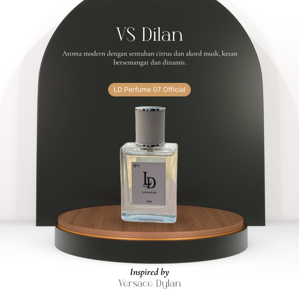 Parfum Premium LD Perfume 07 VS Dilan Inspired Perfume 35ml | Parfum Pria Awet Seharian