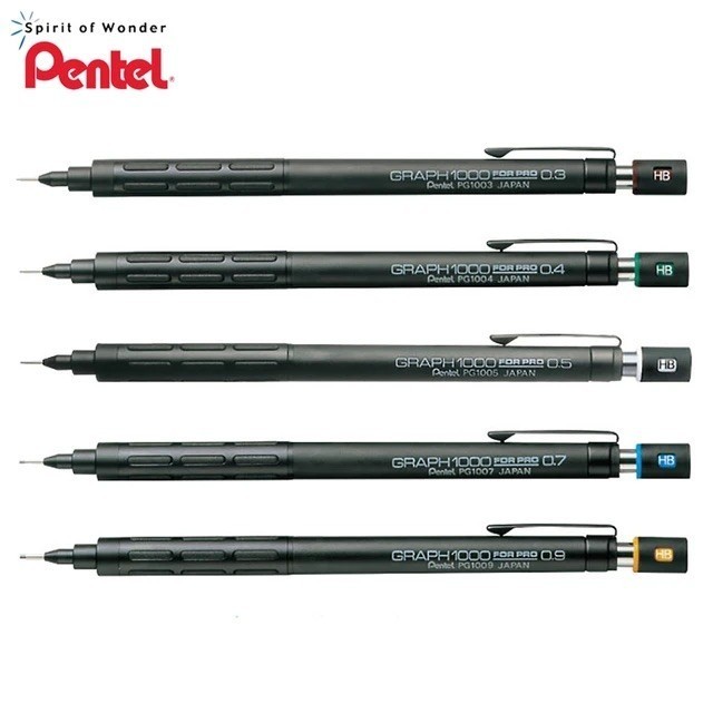 

Pentel Graph 1000 For Pro Drafting Mechanical Pencil Pensil Mekanik PG