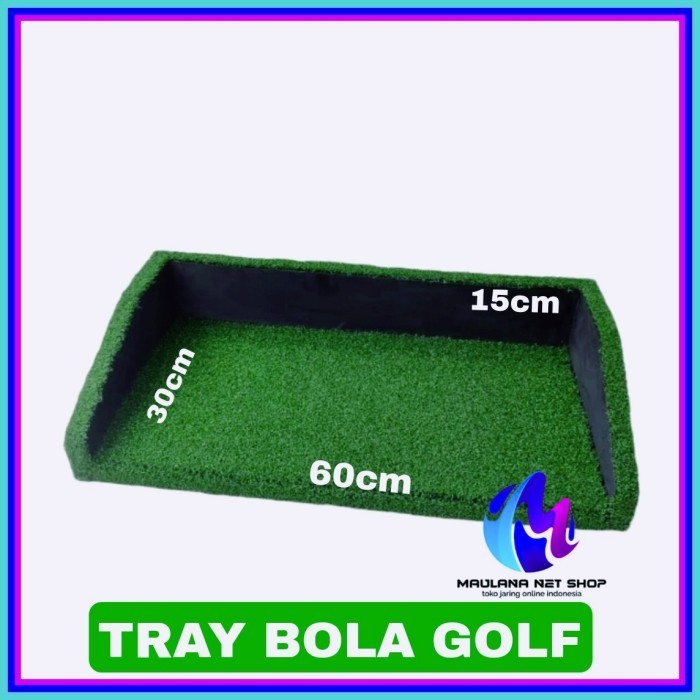 TEMPAT BOLA GOLF / TRAY BOLA GOLF / WADAH BOLA GOLF DRIVING