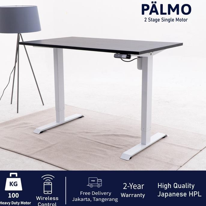PALMO Single Motor Standing Desk / Adjustable Desk / Electric Desk