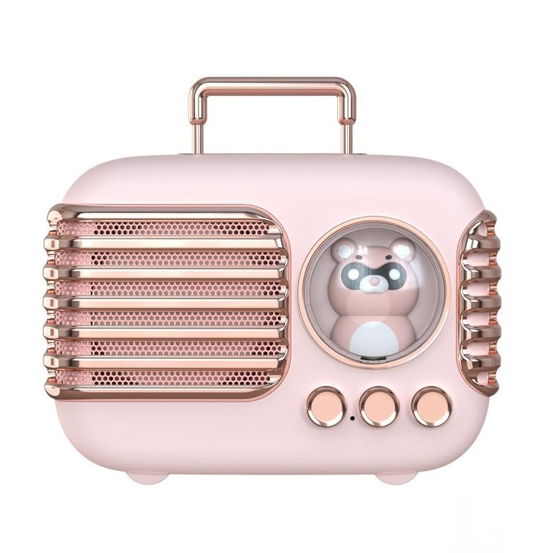 BLUETOOTH MINI SPEAKER BLUETOOTH 5.3 MINI ANIMAL SPEAKER STEREO RETRO OUTDOOR PORTABLE WIRELESS SPEA