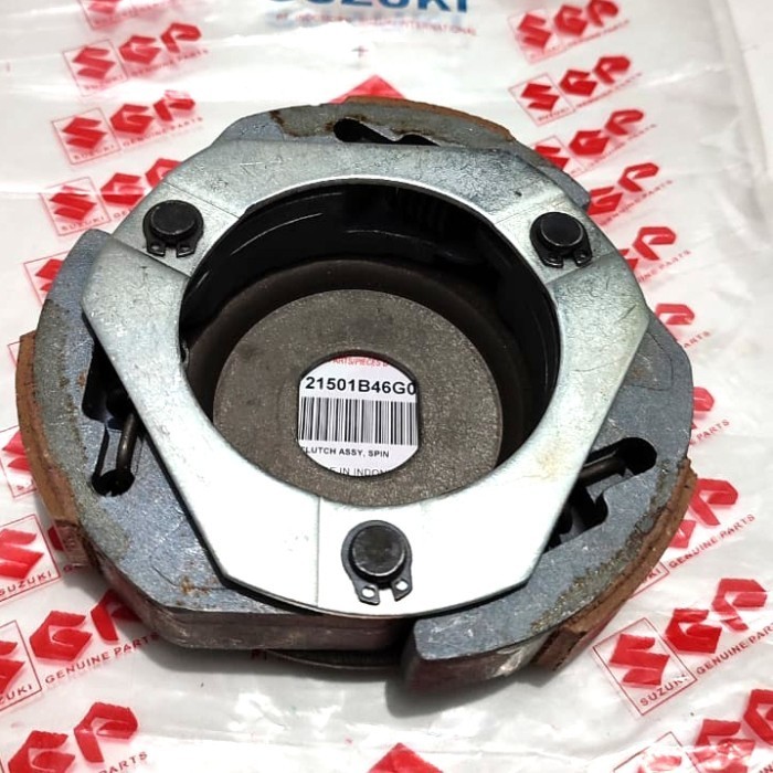 Kampas Ganda Assy Suzuki Spin 125/Skydrive/Skywave Ori