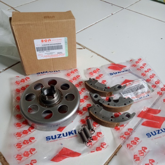 Mangkok Ganda Kopling+Kampas Ganda Smash Lama Smash New Shogun 125 Ori