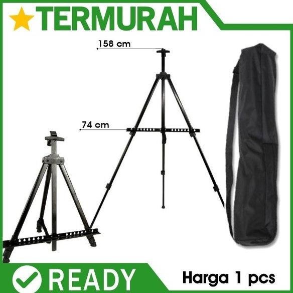 

STAND LUKIS STANDAR HOLDER PAPAN KANVAS TRIPOD EASEL MELUKIS STANDING 3.3