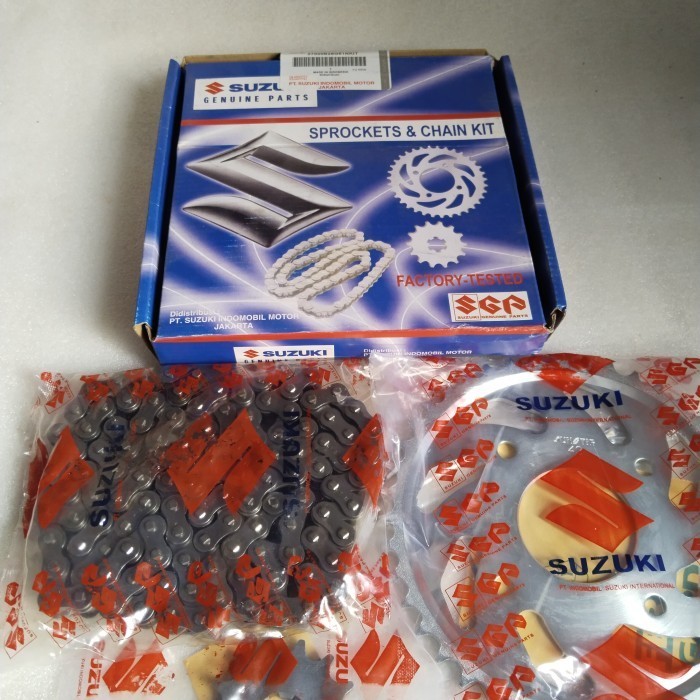 Gear Set Suzuki Satria Fu 150 New 2013-2015 Original Sgp