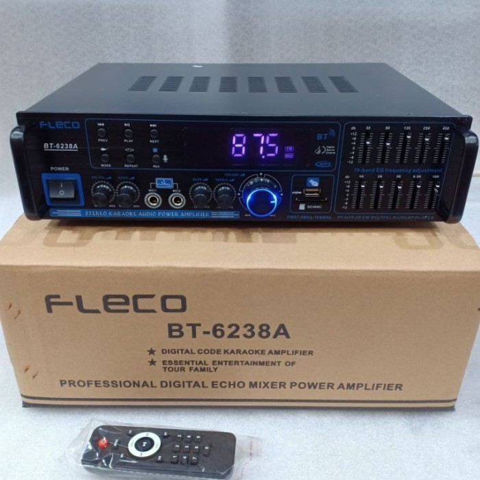 Promo Baru Ampli Fleco Bt-6238A Amplifier Fleco