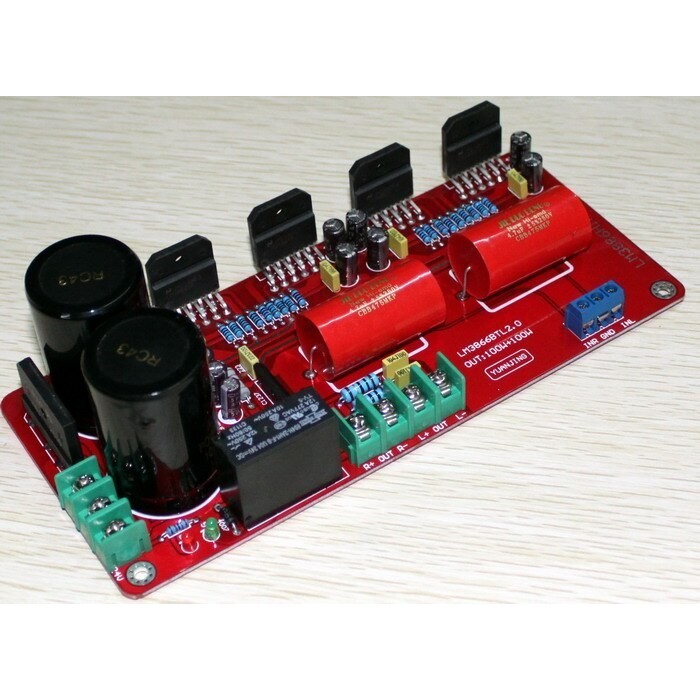 Lm3886 Btl 2.0 Pure Power Amplifier Board 100W *2