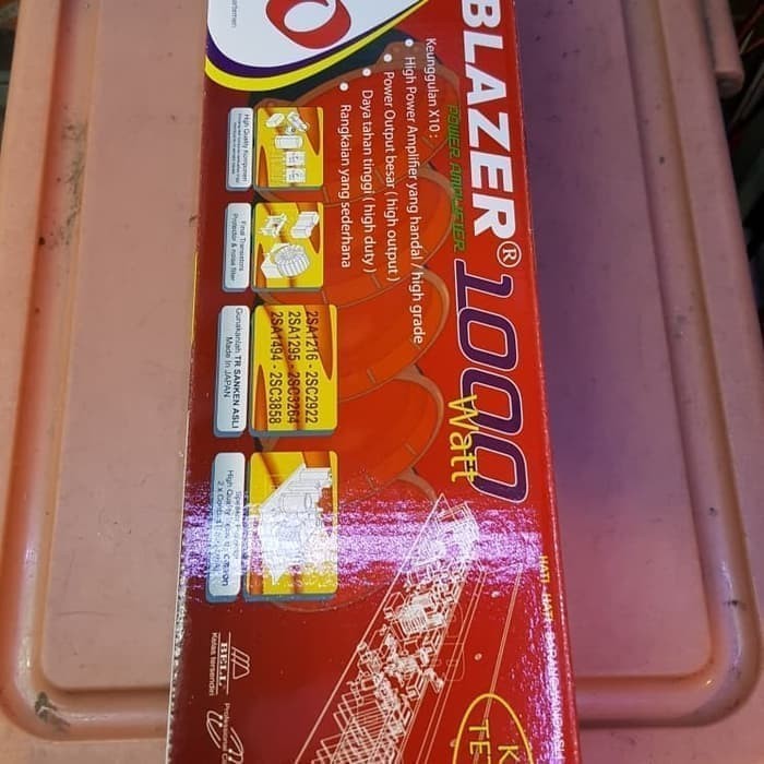 Kit Modul Power Amplifier 1000W Mono Blazer X 10