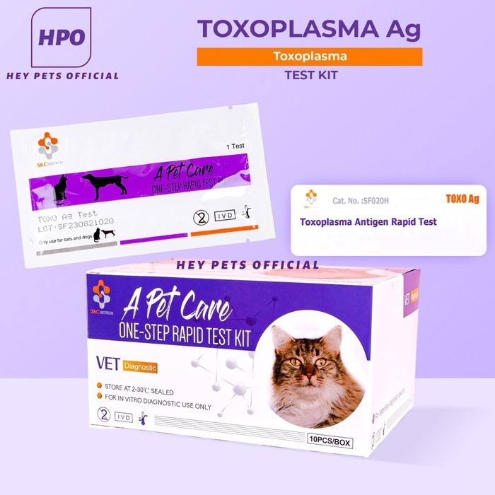 Rapid Test Kit Toxoplasma (Toxoplasma Ag) - 1 Box