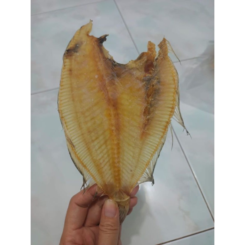 

ikan didip kering /Tikpoh/ pihi sebelah kualitas ok