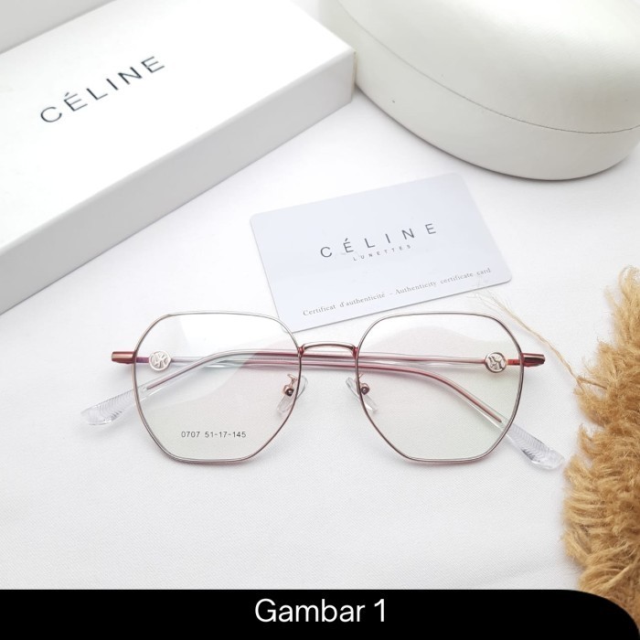 Frame Kacamata Wanita Cl0707 / Kacamata Minus / Kacamata Progresif Premium Mewah Berkualitas