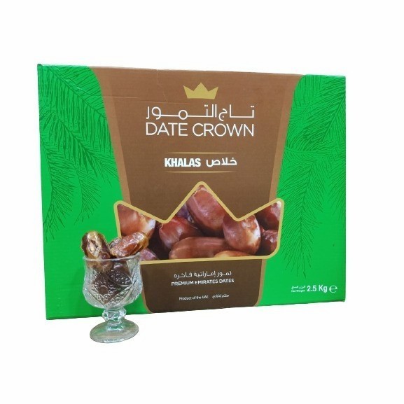 

BRG BARU Kurma date crown khalas emirates isi 1 kg lembut dan empuk
